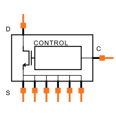 TOP222PN Symbol
