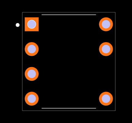TOP245PN Footprint