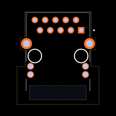 JD1-0001NL Footprint