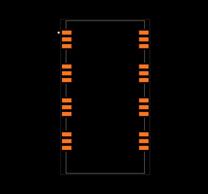 HXU6200NLT Footprint
