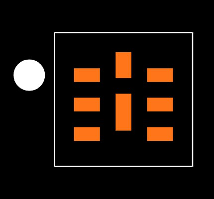 RFSW8008SR Footprint