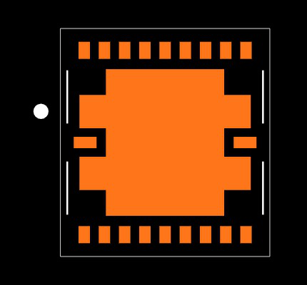 TGA4549-SM Footprint