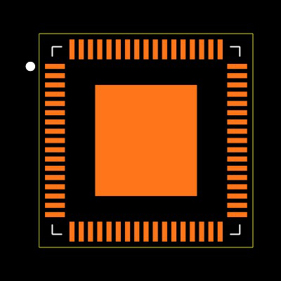 QCA7000-AL3C Footprint