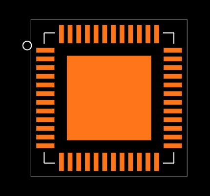 AR8033-AL1A Footprint