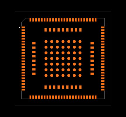 CC200ALBAA-N03-SGNNA Footprint