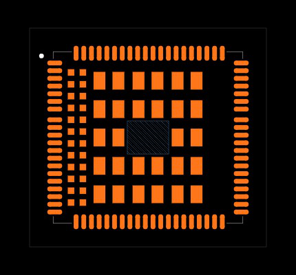 EC25ECGA-MINIPCIE Footprint