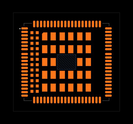 EG25GGD-MINIPCIE Footprint