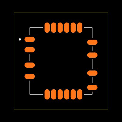 FCU743RAAMD Footprint