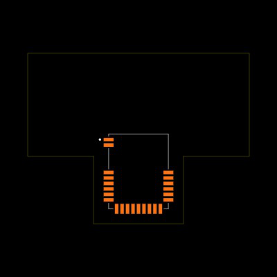 HCM111ZAAMD-0L Footprint