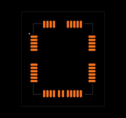 M95FA-03-STD/M95FAR02A08 Footprint