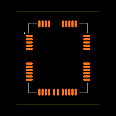 M95FATEA-03-STD Footprint