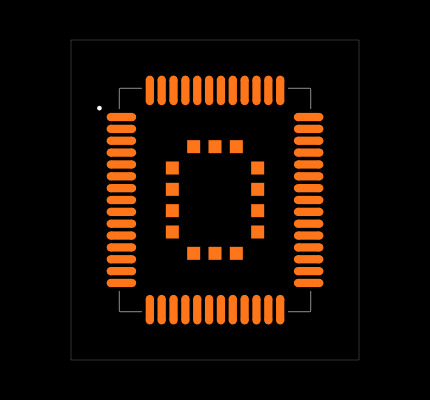 MC60ECA-04-BLE Footprint