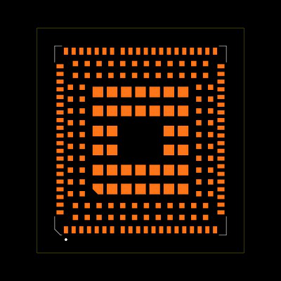 RG255CGL00AB-4M2-SGASA Footprint