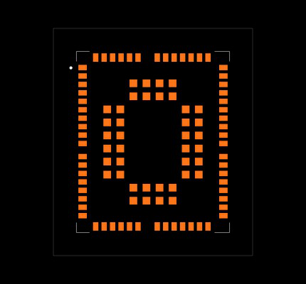 BG95MFLA-64-SGNS Footprint