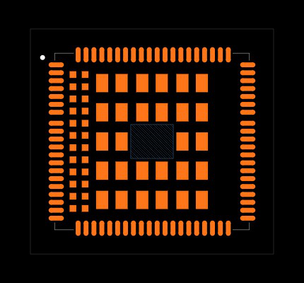 EC25VFA-MINIPCIE Footprint