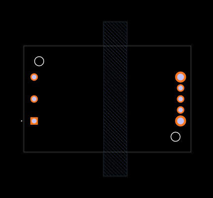REM60-4815DW Footprint