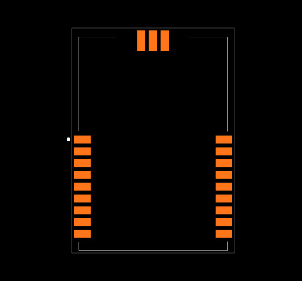 RC-S2LP-868 Footprint