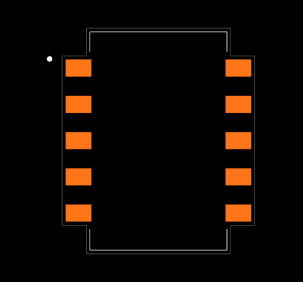 R-78AA3.3-1.0SMD-R Footprint