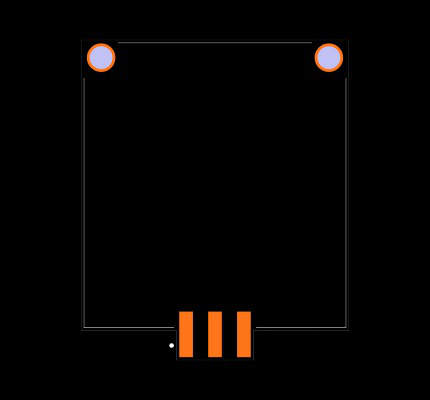 R-78T3.3-1.0/AC-TRAY Footprint