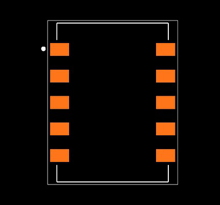R0.5D10-3.305/P-R Footprint