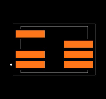 R1M-1224S/SMD Footprint
