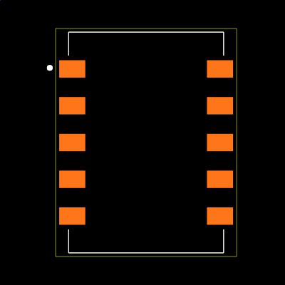 R2D10-1215 Footprint