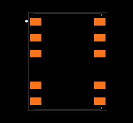 R2D12-1524-R Footprint