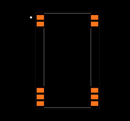 RAM-2405S/H-R Footprint
