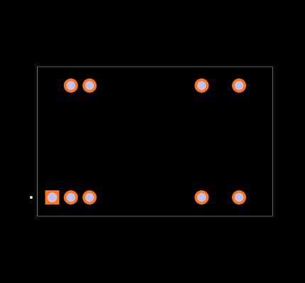 REC10-1215DRW/H2/A/M Footprint
