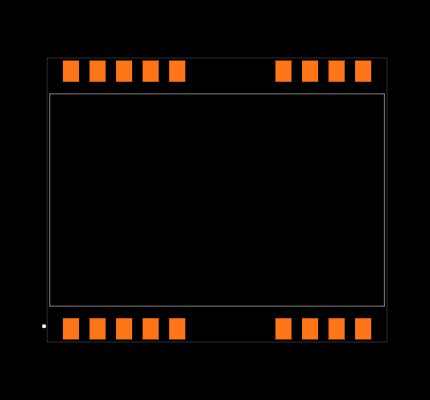 REC10-4812SRW/H2/A/M/SMD-R Footprint