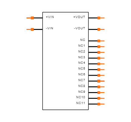 REC3-0505SRW/H2/C/SMD-R Symbol