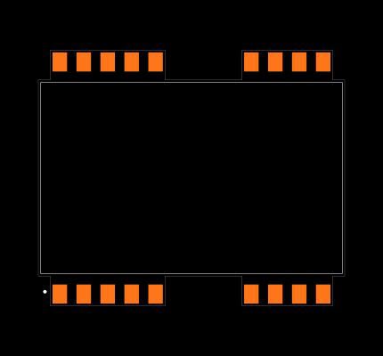 REC3-0515DRW/H/B/M/SMD-R Footprint