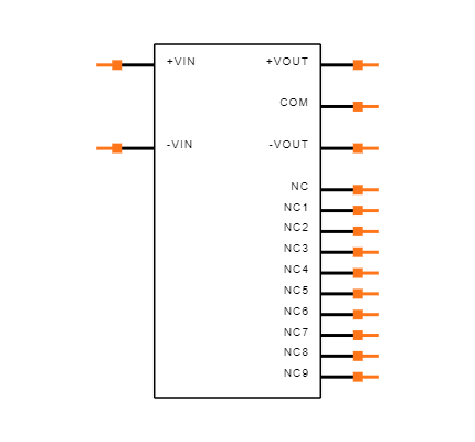 REC5-0505DRW/H6/C/SMD-R Symbol