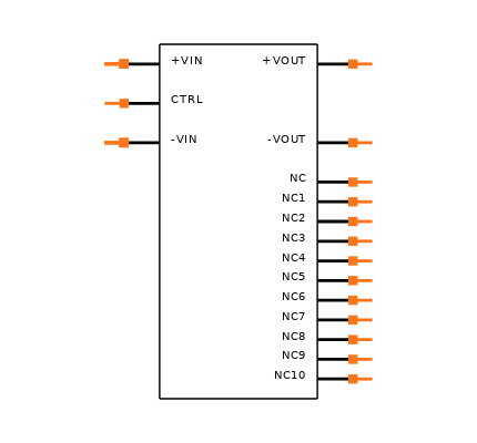 REC5-0505SRW/H2/A/M/SMD/CTRL-R Symbol
