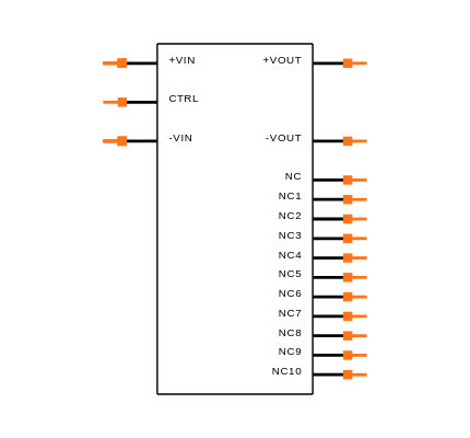 REC5-2412SRW/H2/A/SMD/CTRL-R Symbol