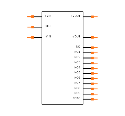 REC5-483.3SRWZ/H2/A/M/SMD/CTRL-R Symbol