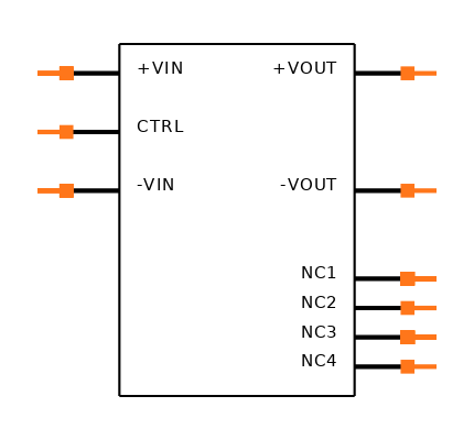 REC8-243.3SRWZ/H2/A/M/SMD-R Symbol