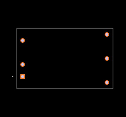 REM15-2412SW/P Footprint