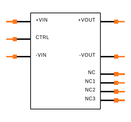 REM3.5E-0512S/R6/A/SMD/X1 Symbol