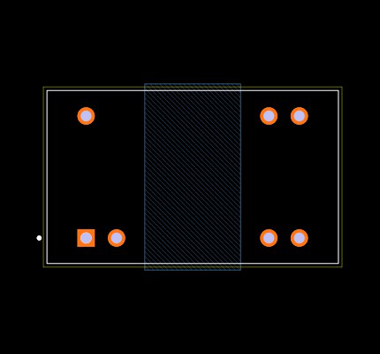 REM4A-4815S Footprint