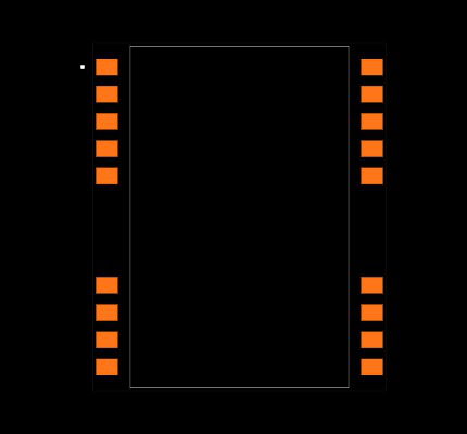 REM6E-1212S/R6/A/SMD Footprint