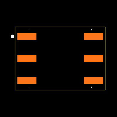 RMR-007-A55S-R Footprint