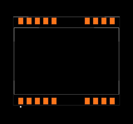 RP08-2405SAW/SMD Footprint