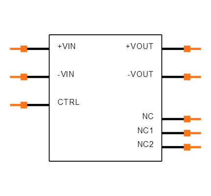 RP08-2405SAW/SMD Symbol