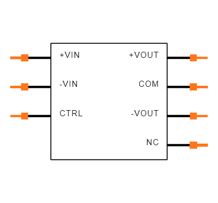 RP08-2412DAW/SMD Symbol