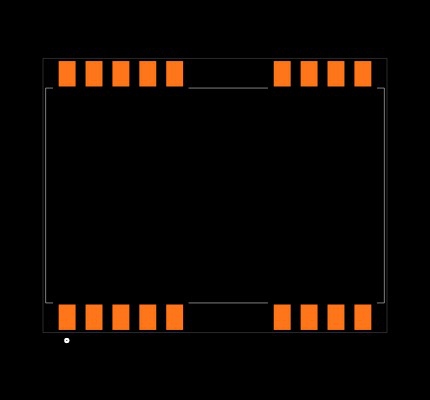 RP08-2412SA/SMD Footprint