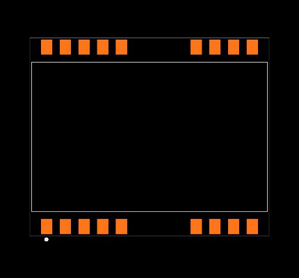 RP08-4805DAW/SMD Footprint