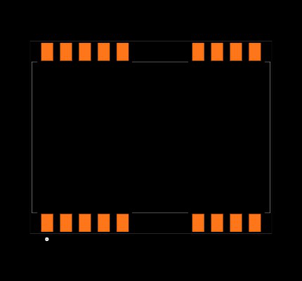 RP12-2412SA/SMD Footprint
