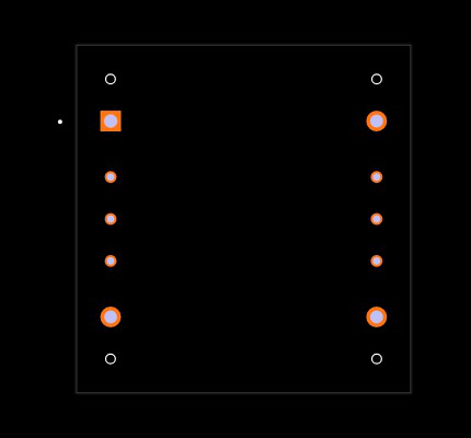 RPA200H-11012SRUW/P Footprint
