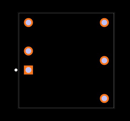 RPA30-2415DAW/N Footprint